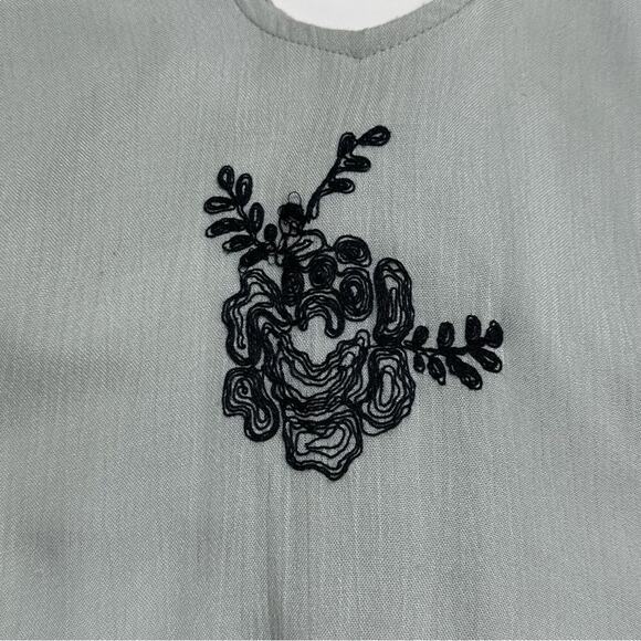 EUC | Free People | Emma Austin Tunic Swing Mini Dress | Gray | Large - Picture 13 of 15